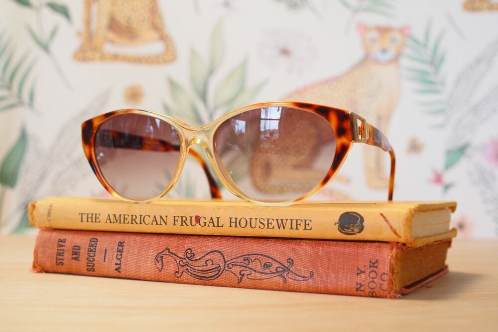 Vintage 1990s Silhouette Sunglasses Made in Austria Retro Beach Resort Mob Wife